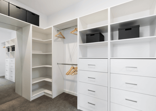 Melamine Closet Shelving